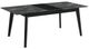 Coaster® Crestmont Black Rectangular Dining Table with Faux Marble Top and 16" Self-Storing Extension Leaf Grey-3