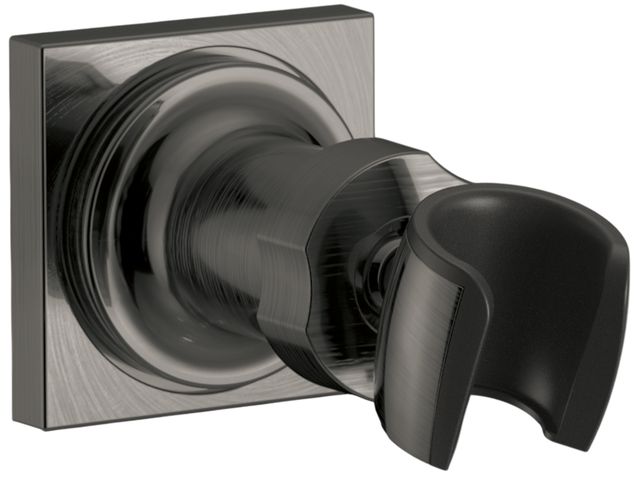 Delta Universal Showering Lumicoat® Black Stainless 2" Adjustable Wall Mount for Hand Shower-0