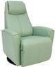 Fjords® Relax Urban Seagreen Large Dual Motion Swivel Recliner-0