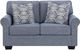 Benchcraft® Carissa Manor Denim Loveseat-1