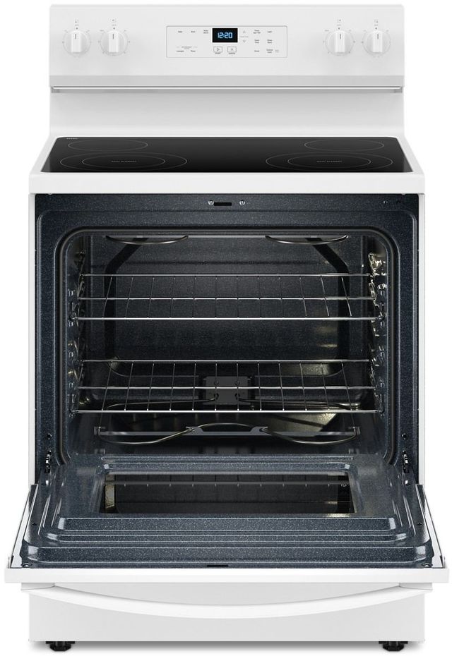 Whirlpool® 30" White Freestanding Electric Range with No Preheat Mode-1