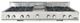 Capital Cooking™ Capital Chef 60" Stainless Steel Open Burner Gas Rangetop with Griddle-0