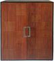 Coaster® Borman Black/Walnut Bar Cabinet-1