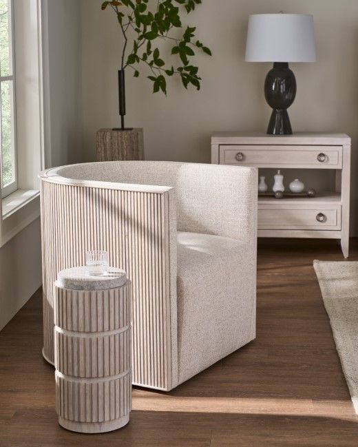Universal Explore Home™ Avaline White Carmen Spot Table-1