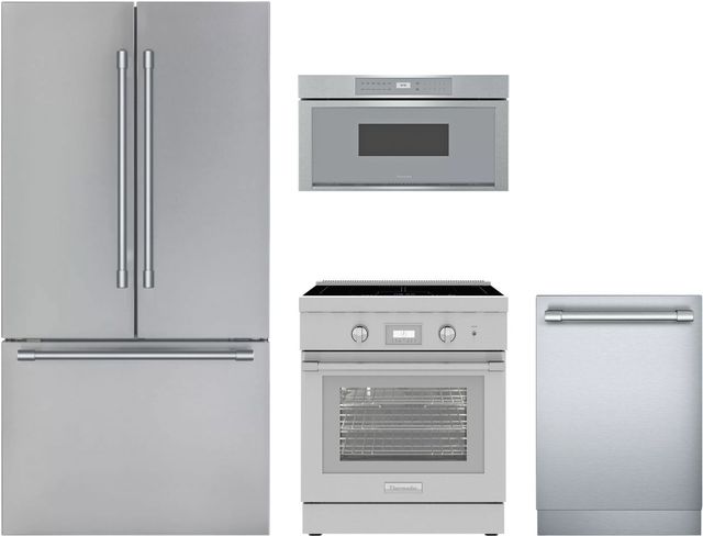 Thermador® 4 Piece Stainless Steel Kitchen Package -0