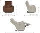 La-Z-Boy® Apollo Camel Power Rocking Recliner with Headrest-2