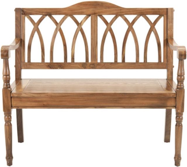 Safavieh Benjamin Oak Bench-1