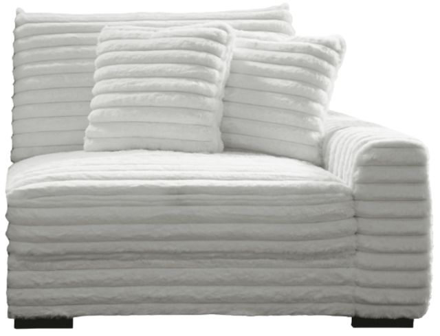 New Classic® Home Furnishings Embrace White Sofa-3
