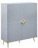 ACME Furniture Gaines Gray High Gloss Accent Cabinet-0