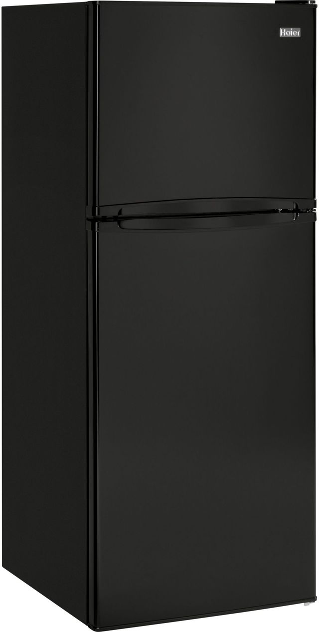 Haier 24" 9.8 Cu. Ft. Black Top Freezer Refrigerator-4