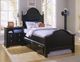 Vaughan-Bassett Cottage Black Trundle Unit-0