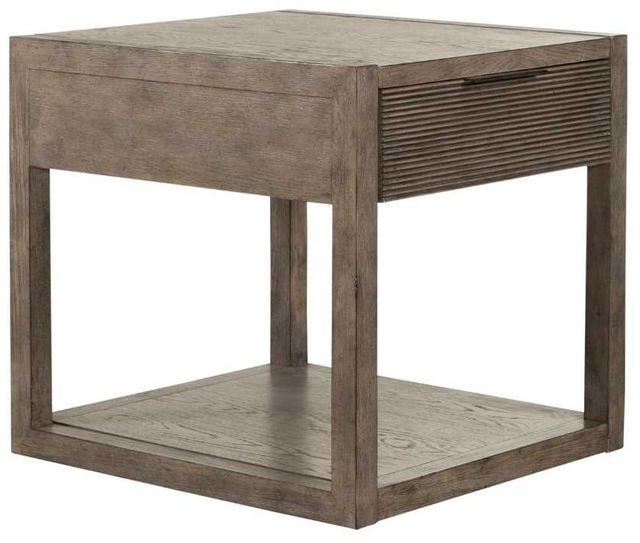 Liberty Furniture Bartlett Field Dusty Taupe End Table-0