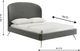 TOV Furniture Vivi Grey Velvet Queen Bed-3