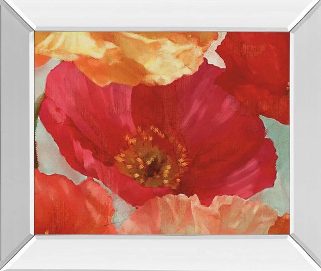 Classy Art Incandescence Il by Pahl Mirror Framed Wall Art-1