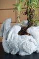 A & B Home Gray 7" Bunny Planter-4