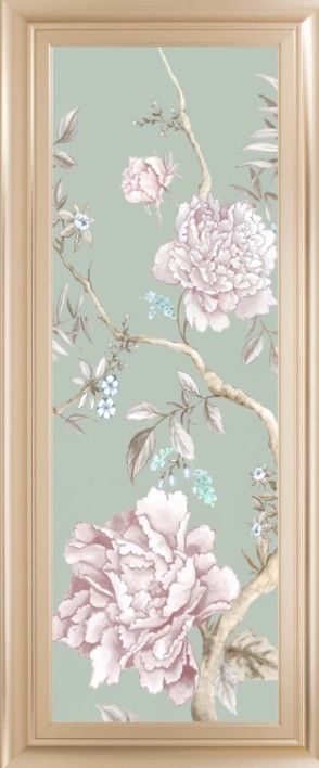 Classy Art Oriental Garden I by Eva Watts Wall Art-1