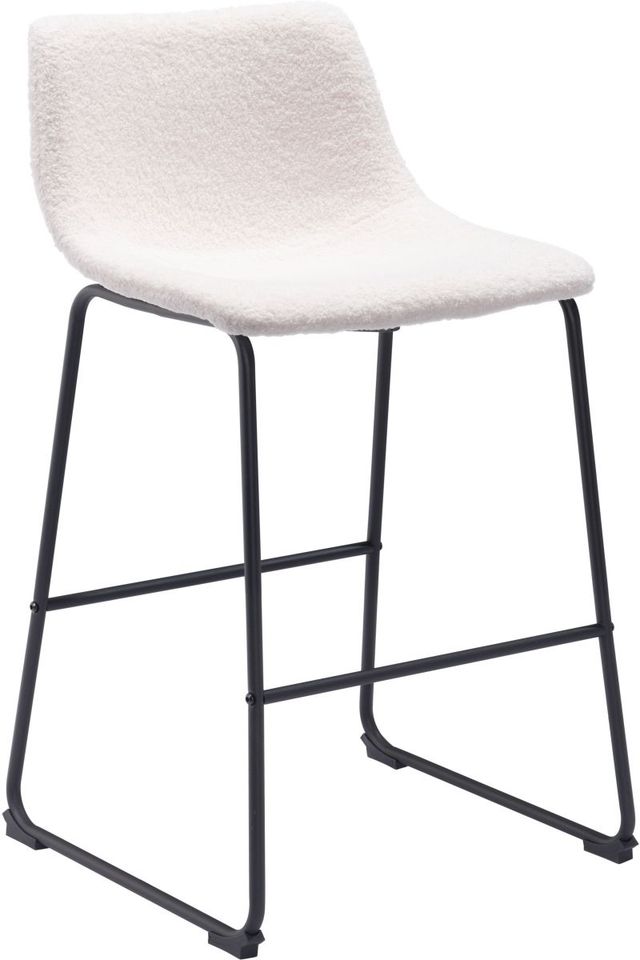 Zuo® Modern Smart Ivory Counter Chair-0