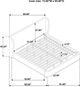 Coaster® Blaire Black California King Upholstered Platform Panel Bed-2