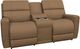 La-Z-Boy® Apollo Camel Power Reclining Loveseat with Console, Headrest, and Lumbar-0