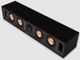 Klipsch® Reference 3" Black Textured Wood Grain Vinyl Center Channel Speaker-0