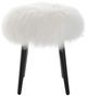 Uttermost®  Wooly White Accent Stool-3