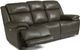 Flexsteel® Elijah Black Power Reclining Sofa with Power Headrest-1