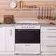 Element® 30" White Freestanding Gas Range-3