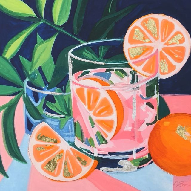 Stylecraft Summer Cocktail Wall Art-1