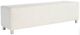 Bernhardt Modulum Polished Stainless Steel/White Bench-0