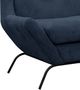 International Furniture Direct Tyne Midnight Blue Armchair-1