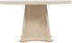 Hooker® Furniture Westwood White Marble Top Dining Table with Polished Limestone Base-1