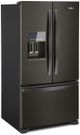 Whirlpool® 36 in. 24.7 Cu. Ft. Fingerprint Resistant Black Stainless French Door Refrigerator-1