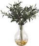 D&W Silks Artificial Olive Branches 21"-0