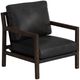 International Furniture Direct Milan II Black Accent Chair-0