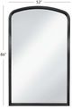 Bassett Mirror Brookings Matte Black Floor Mirror-3