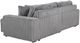 Coaster® Jacana Gray Corduroy Upholstered Dual Power Chaise Sofa-5