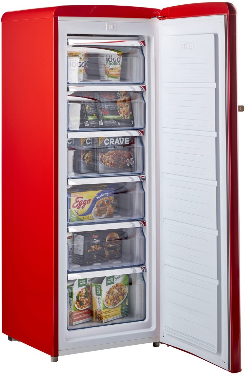 Unique Appliances Classic Retro Upright Freezer - Thumbnail 5