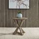 Liberty Furniture Parkland Falls Weathered Taupe Round End Table-4