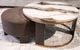 Signature Design by Ashley® Jazmore Brass/Brown Nesting Cocktail Table -4