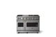 Viking® 5 Series 48" Stainless Steel Pro Style Gas (NG) Range with Brushed Brass Trim-3