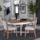 Parker House® Americana Modern 5-Piece Weathered Natural Round Dining Table Set with Cotton Base-2