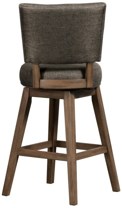 HH2 Home Lanning Weathered Brown Swivel Counter Stool-3