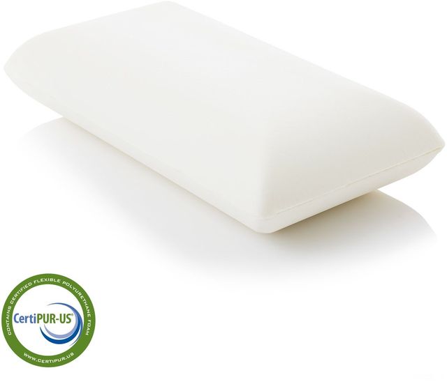 Malouf® Z® Dough® Low Loft Firm Standard Pillow-1