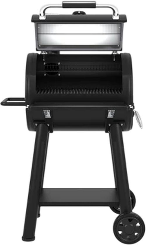 Broil King® Regal™ 400 Black Freestanding Charcoal Grill-1