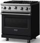 Viking® 5 Series 30" Onyx Natural Pro Style Gas Range-2