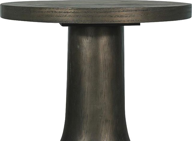 Magnussen Home® Bosley Coffee Bean Round Accent Table-3