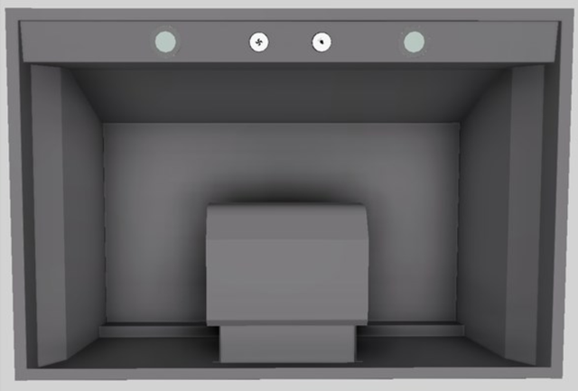 Vent-A-Hood® Designer Series 36" Gunsmoke Wall Mounted Range Hood-2