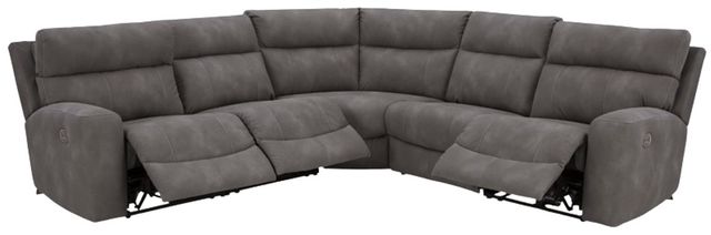 Signature Design by Ashley® Next-Gen DuraPella 5-Piece Gray Power Reclining Sectional-1