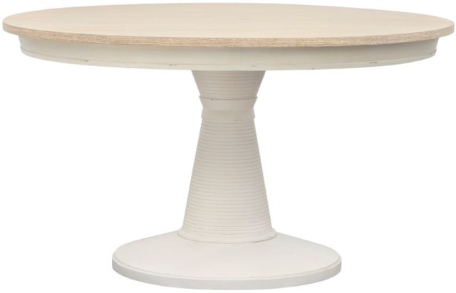 Magnussen Home® Echo Isles Driftwood and Sea Pearl 54"W Round Dining Table-2