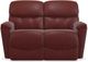 La-Z-Boy® Kipling Wine La-Z-Time® Power-Recline™ Full Reclining Loveseat with Power Headrest-1
